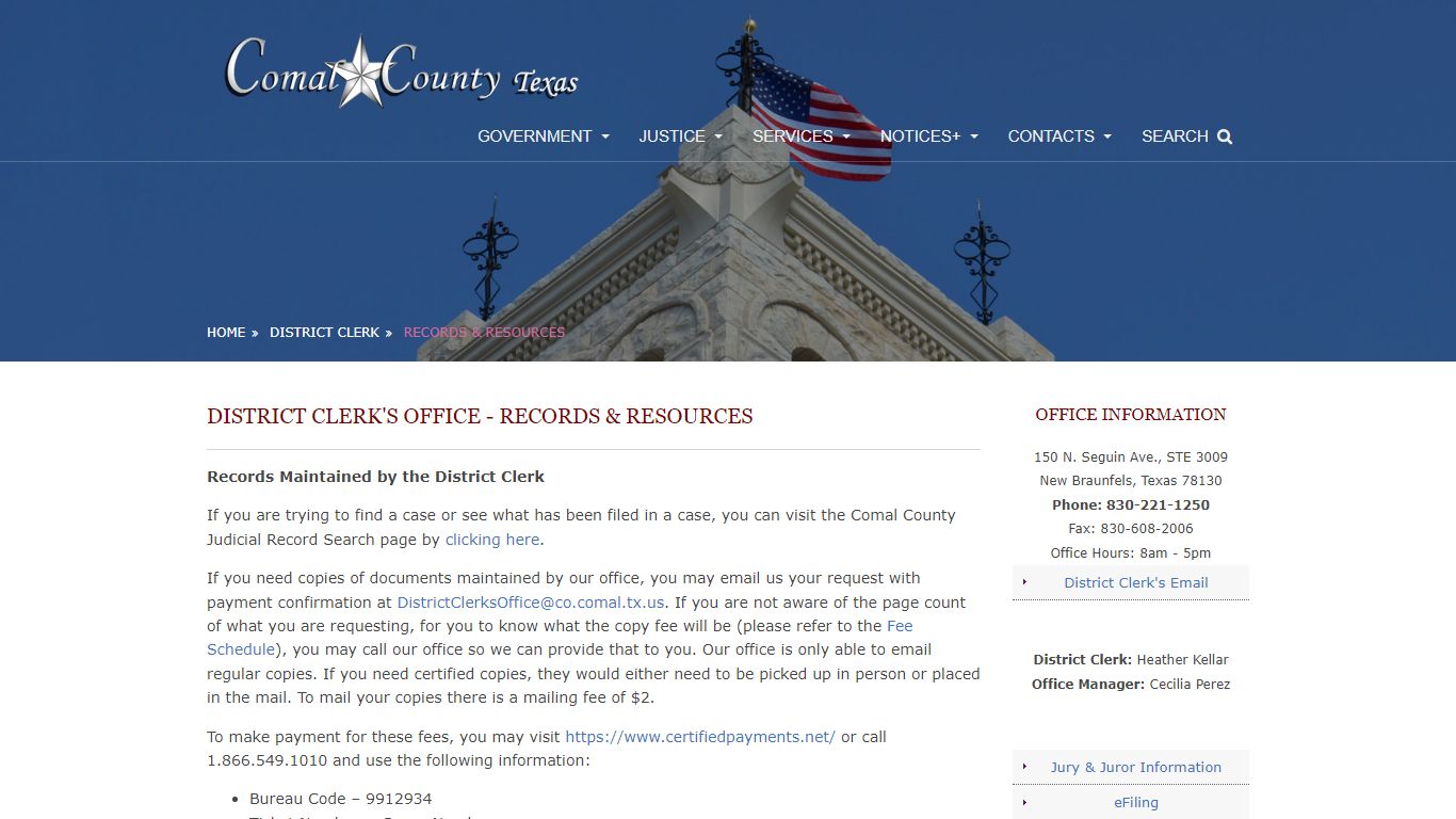 Records & Resources | Comal County, Texas